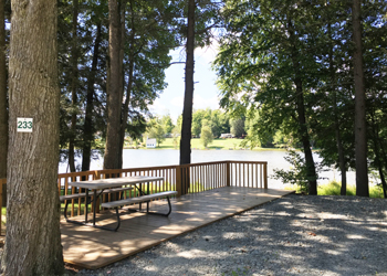 Premium Lakeside Campsite